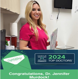 Dr Jennifer Murdock acquired Castle Connolly 2024 Top Doctors