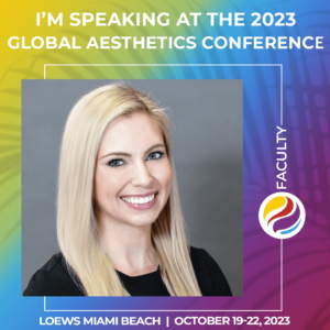 Dr Jennifer Murdock spoken at 2023 Global Aesthetics Conference