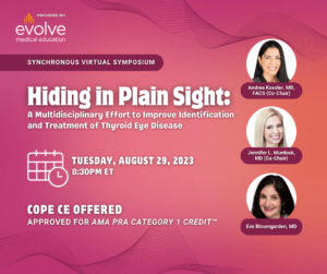 Synchronous virtual symposium brochure